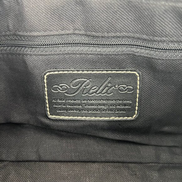 Relic Black Yellow Radio Mini Shoulder Bag | Faux Leather - Picture 10 of 12